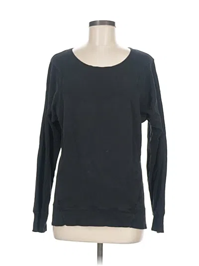 Pre-owned Zella Long Sleeve T-shirt In Black