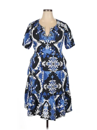 Pre-owned Chico's Casual Dress In Blue