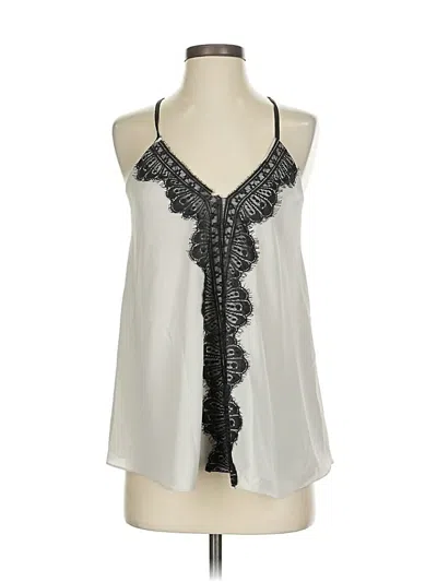 Pre-owned Jeans By Buffalo Sleeveless Blouse In Silver