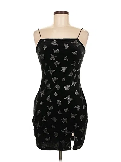 Pre-owned Zaful Cocktail Dress In Black