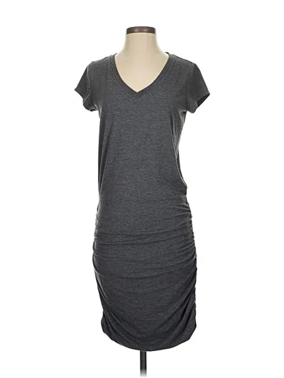 Pre-owned Athleta Casual Dress In Gray