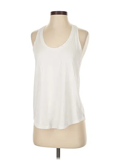 Pre-owned Lululemon Athletica Active Tank Top In White