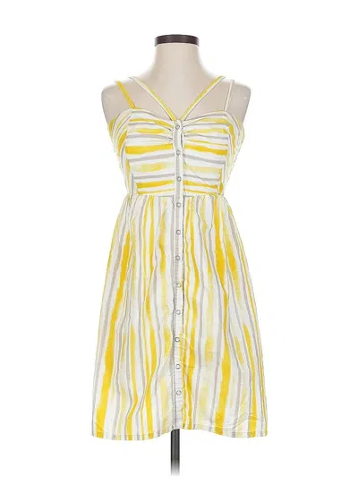 Pre-owned Brooklyn Industries Casual Dress In Yellow