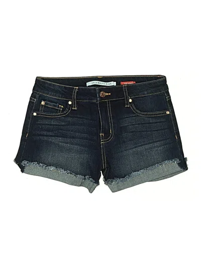 Pre-owned Celebrity Pink Denim Shorts In Blue