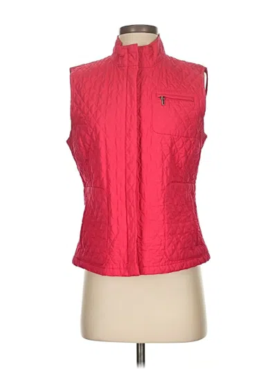 Pre-owned Talbots Vest In Red