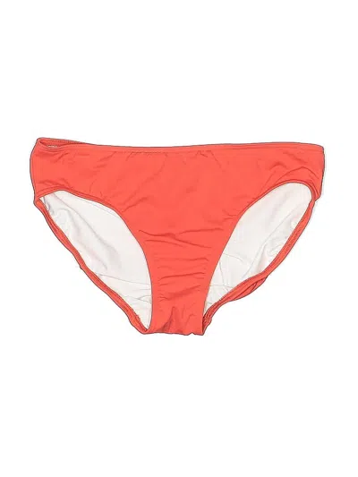 Pre-owned Lands' End Swimsuit Bottoms In Orange