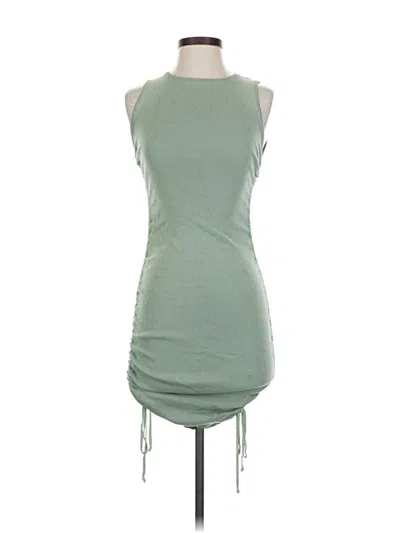 Pre-owned Lioness Casual Dress In Green