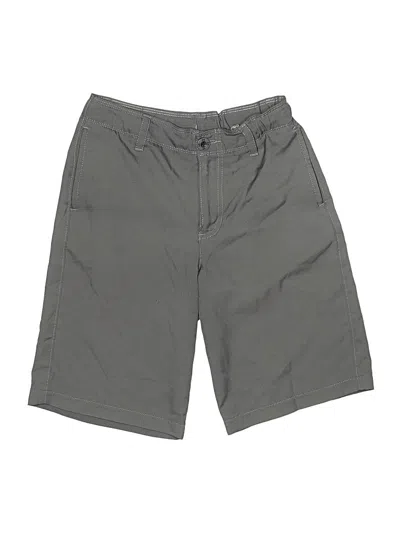 Pre-owned Under Armour Kids' Khaki Shorts In Gray