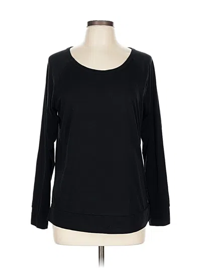 Pre-owned Balance Collection 3/4 Sleeve T-shirt In Black