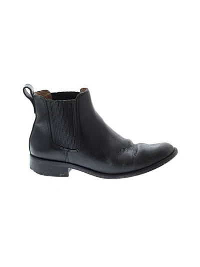 Pre-owned Madewell Ankle Boots In Black