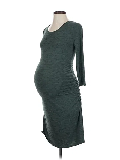 Pre-owned Liz Lange Maternity For Target Casual Dress In Gray