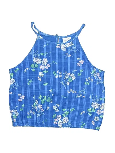 Pre-owned Abercrombie Kids' Sleeveless Blouse In Blue