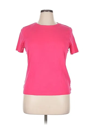 Pre-owned Talbots Active T-shirt In Pink