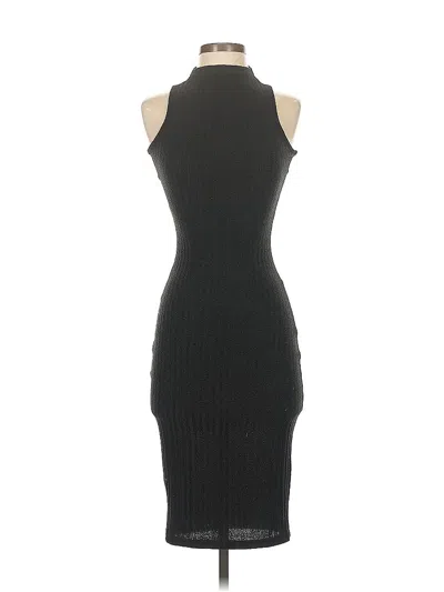 Pre-owned Unbranded Cocktail Dress In Black