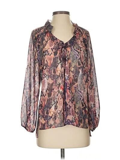 Pre-owned Allsaints 3/4 Sleeve Blouse In Pink