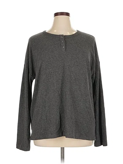 Pre-owned Search For Sanity Cardigan Sweater In Gray