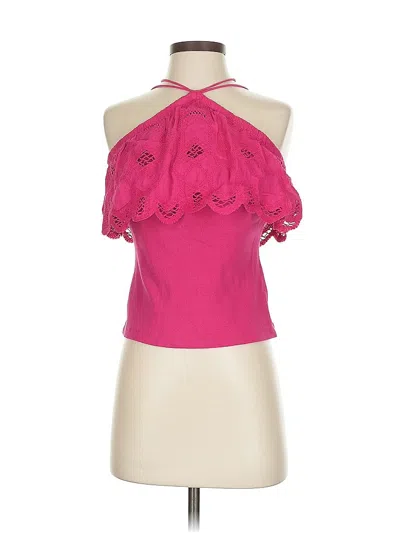 Pre-owned By Anthropologie Sleeveless Blouse In Pink