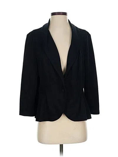 Pre-owned Elle Blazer Jacket In Black