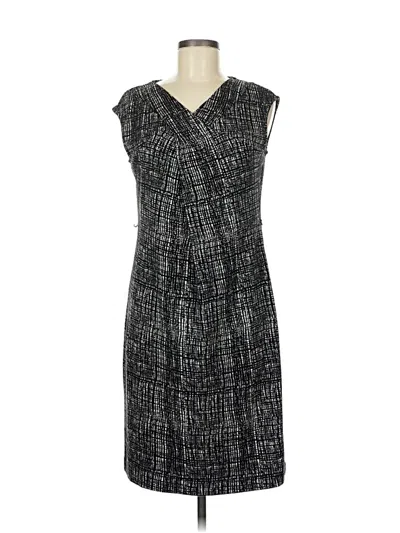 Pre-owned Liz Claiborne Casual Dress In Black