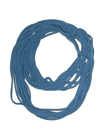 Pre-owned Unbranded Scarf In Blue