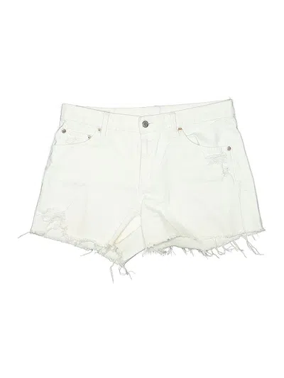 Pre-owned Gap Denim Shorts In White