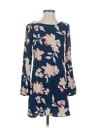 Pre-owned Billabong Casual Dress In Blue