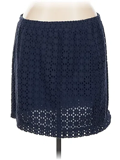 Pre-owned Gap Outlet Casual Skirt In Blue