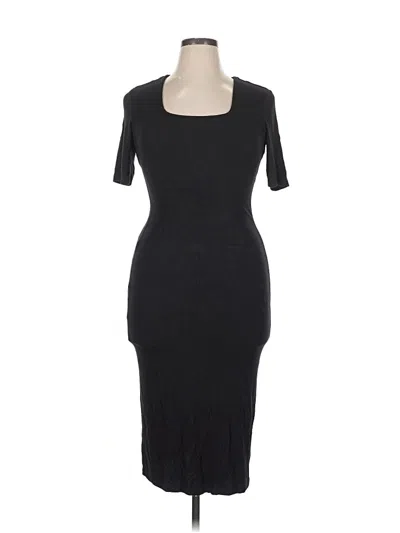 Pre-owned Love, Fire Cocktail Dress In Black