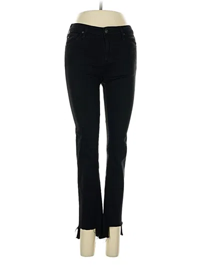 Pre-owned Adriano Goldschmied Jeggings In Black