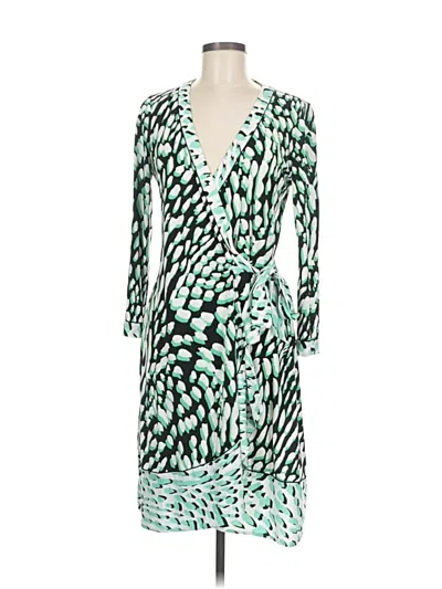 Pre-owned Bcbgmaxazria Cocktail Dress In Green