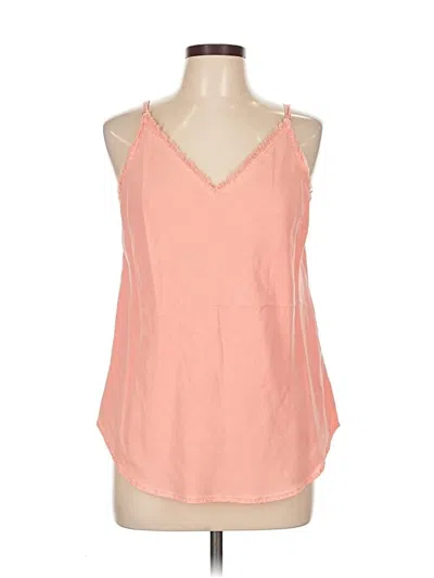 Pre-owned Cloth & Stone Sleeveless Blouse In Pink