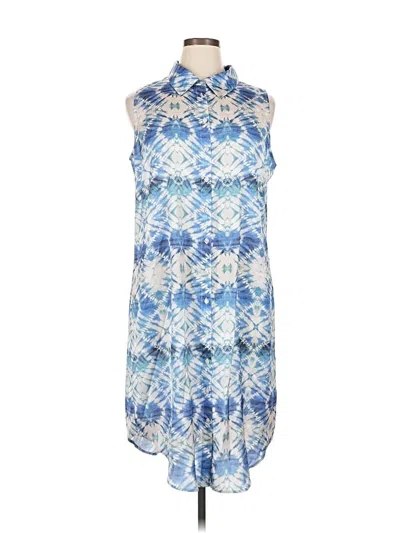 Pre-owned Charlie Casual Dress In Blue