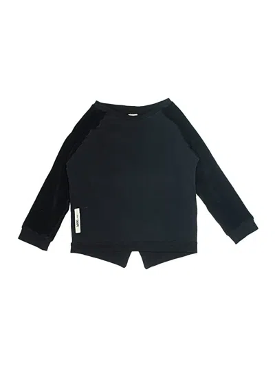 Pre-owned Boohoo Kids' Long Sleeve T-shirt In Black