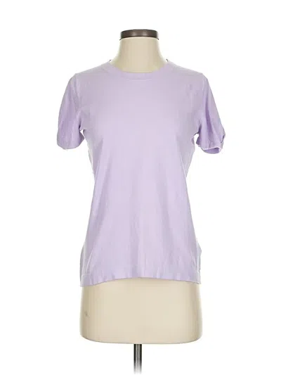 Pre-owned Banana Republic Short Sleeve T-shirt In Purple