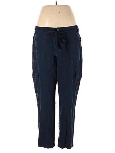 Pre-owned Liz Claiborne Casual Pants In Blue