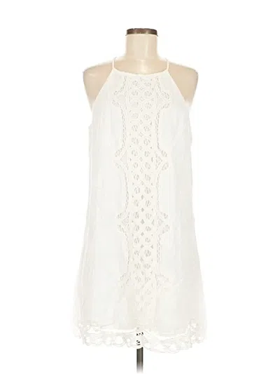 Pre-owned Entro Casual Dress In White