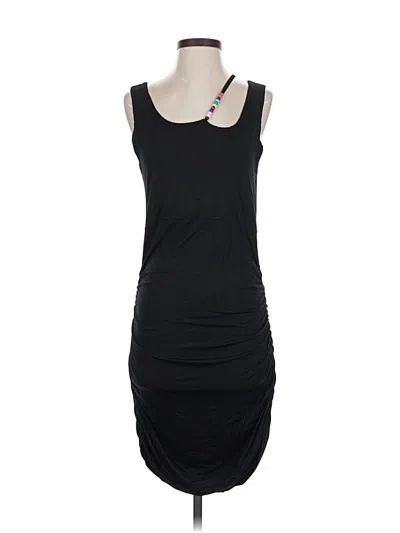 Pre-owned Michael Lauren Casual Dress In Black