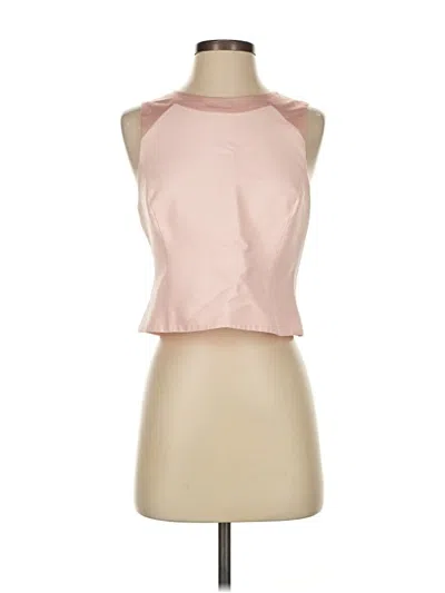 Pre-owned Halston Heritage Cardigan Sweater In Pink