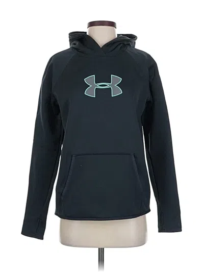 Pre-owned Under Armour Pullover Hoodie In Blue