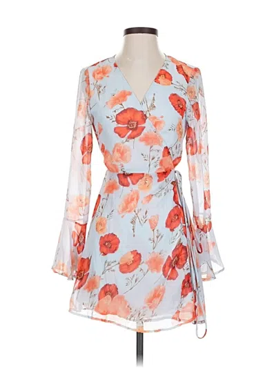 Pre-owned Lulus Cocktail Dress In Orange