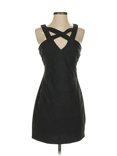 Pre-owned Crystal Doll Cocktail Dress In Black