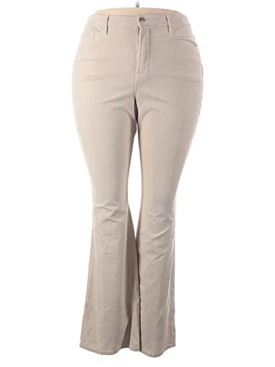 Pre-owned Good American Khaki Pant In Brown