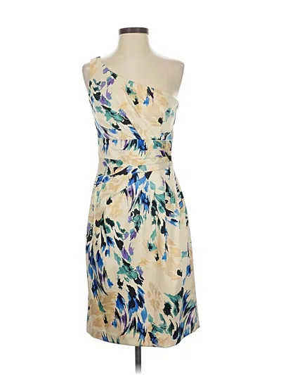 Pre-owned Antonio Melani Cocktail Dress In White