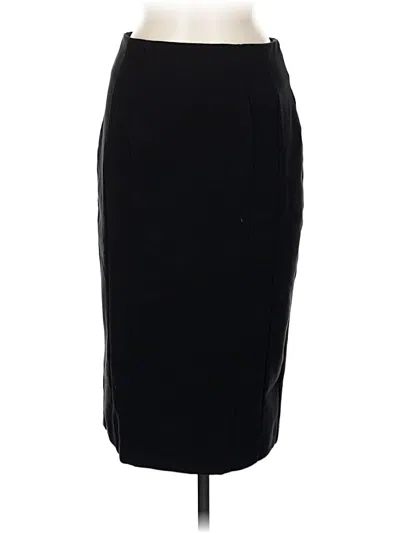 Pre-owned Eva Mendes By New York & Company Formal Skirt In Black