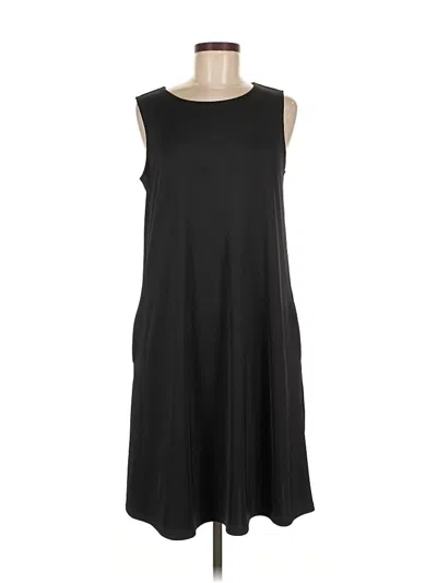 Pre-owned Kasper Casual Dress In Black
