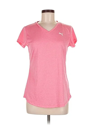 Pre-owned Puma Active T-shirt In Pink