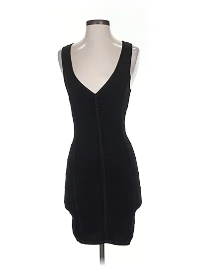Pre-owned Bebe Cocktail Dress In Black