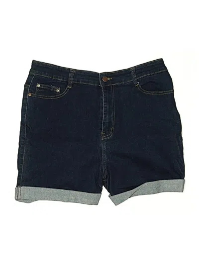 Pre-owned Fashion Nova Denim Shorts In Blue