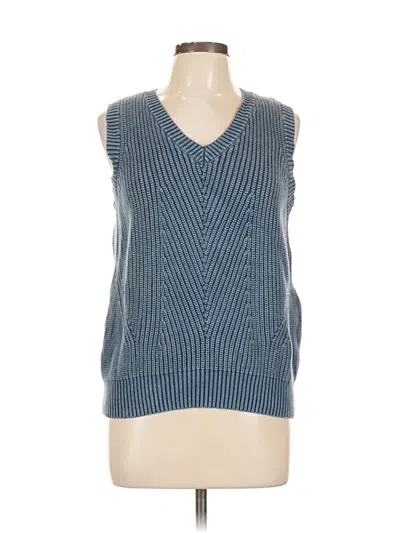 Pre-owned Demylee Sweater Vest In Blue