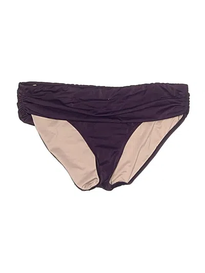 Pre-owned Victoria's Secret Swimsuit Bottoms In Purple